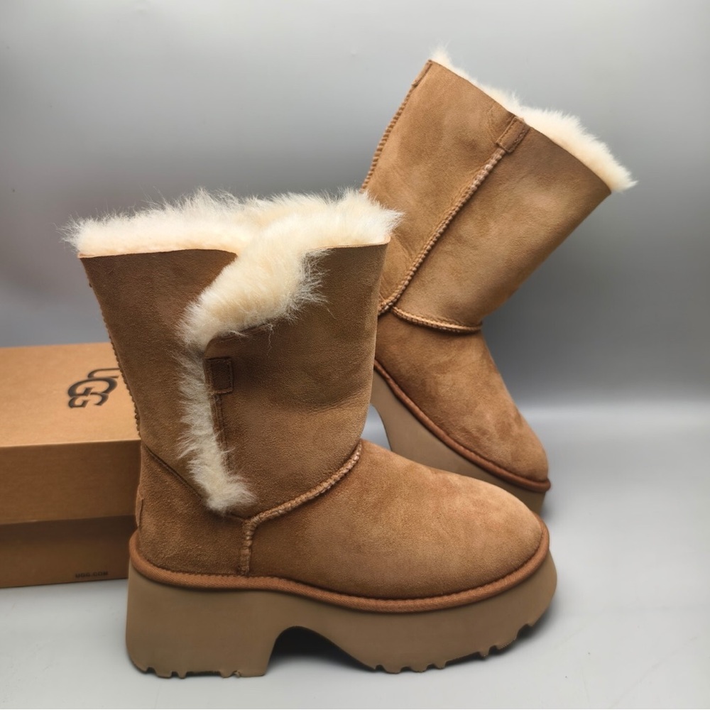 UGG Women's Brown Sheepskin Winter Boots